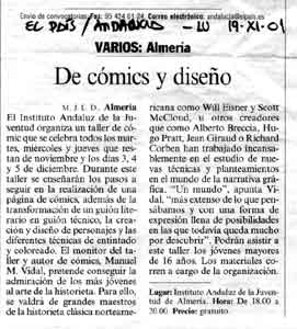 El Pas, 19-XI-2001