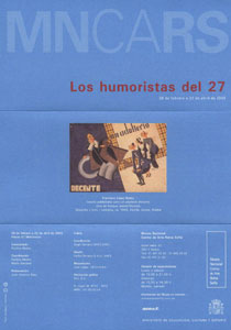Tríptico de la exposición.