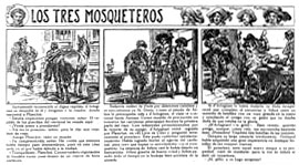 Los tres Mosqueteros, de Mirretranders