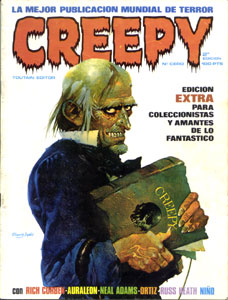 Portada de Sanjulin para Creepy nmero cero