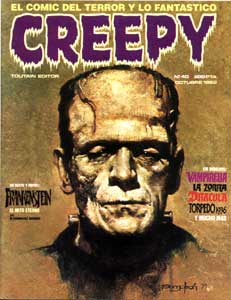 Creepy #40, con portada de Sanjulián