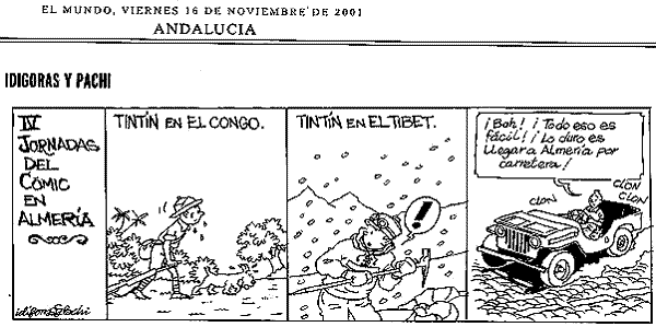 Tira copyright de Idígoras y Pachi