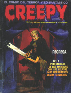 Portada de Sanjulián para Creepy, 1, segunda época