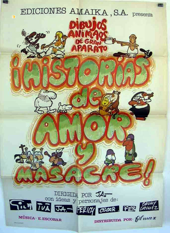 HISTORIAS DE AMOR Y MASACRE (1979, AMAIKA) Ficha de audiovisual en