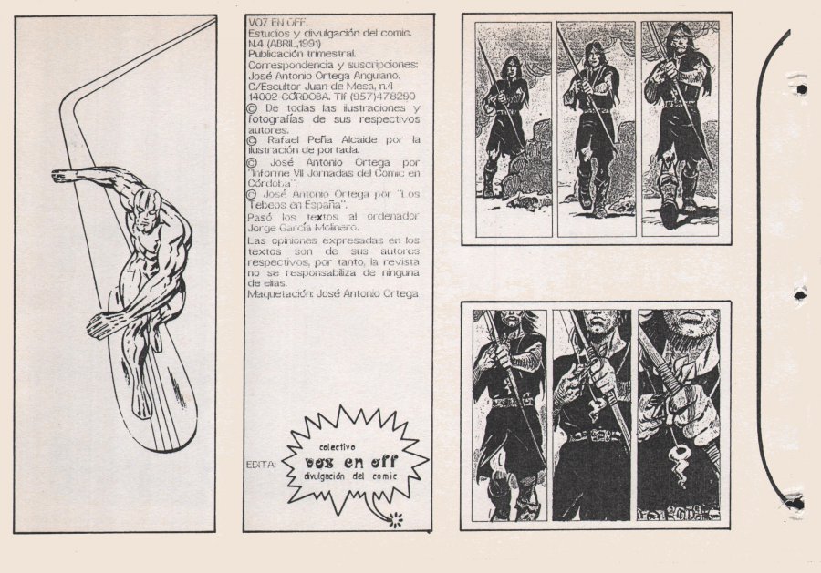 VOZ EN OFF (1990, VOZ EN OFF) 4 Ficha de número en Tebeosfera
