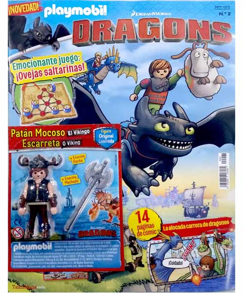 Revista playmobil dragons