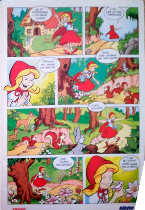 CAPERUCITA ROJA (1995, NESTLE) - Ficha de número en Tebeosfera CAPERUCITA ROJA (1995, NESTLE) - Ficha de número en Tebeosfera