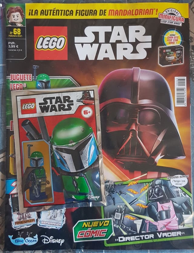 STAR WARS 2015 BAUER BLUE OCEAN LEGO 68 Ficha de n mero