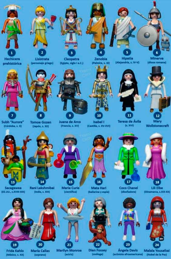 Coleccion playmobil la aventura de la historia store