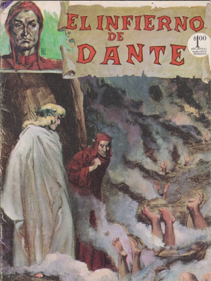 INFIERNO DE DANTE, EL (1972, LATINOAMERICANAS) 26 - Ficha de número en
