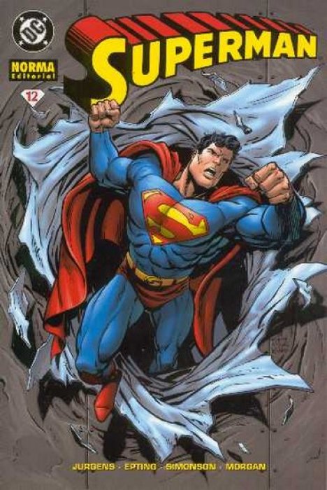 Resultado de imagen de superman 12 jurgens epting simonson morgan norma