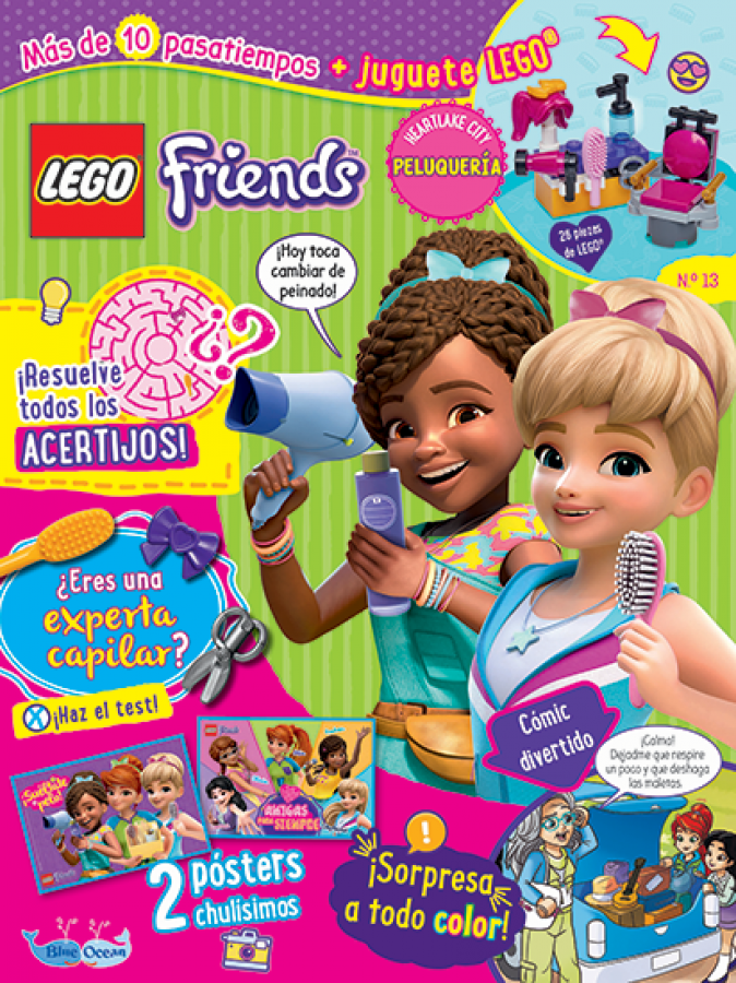 ordenar Maestro Microordenador LEGO (2016, TAILOR MADE / BLUE OCEAN) -FRIENDS- 13 - Ficha de número en  Tebeosfera