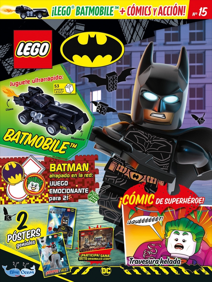 BATMAN (2019, BLUE OCEAN) -LEGO- 15 - Ficha de número en Tebeosfera