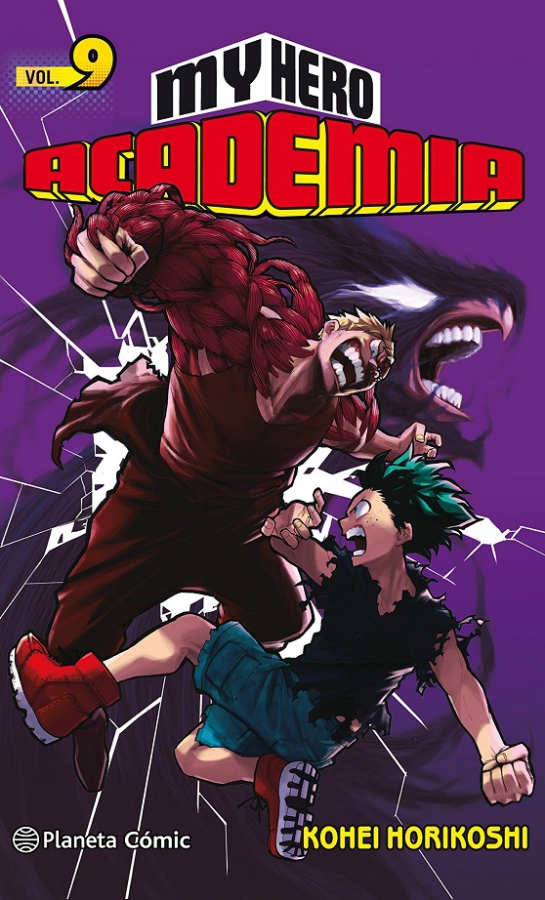 MY HERO ACADEMIA (2016, COMIC) 9 Ficha de número