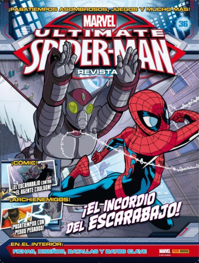 SPIDERMAN (2011, PANINI REVISTAS) -MAGAZINE- 36 - Ficha de número en  Tebeosfera