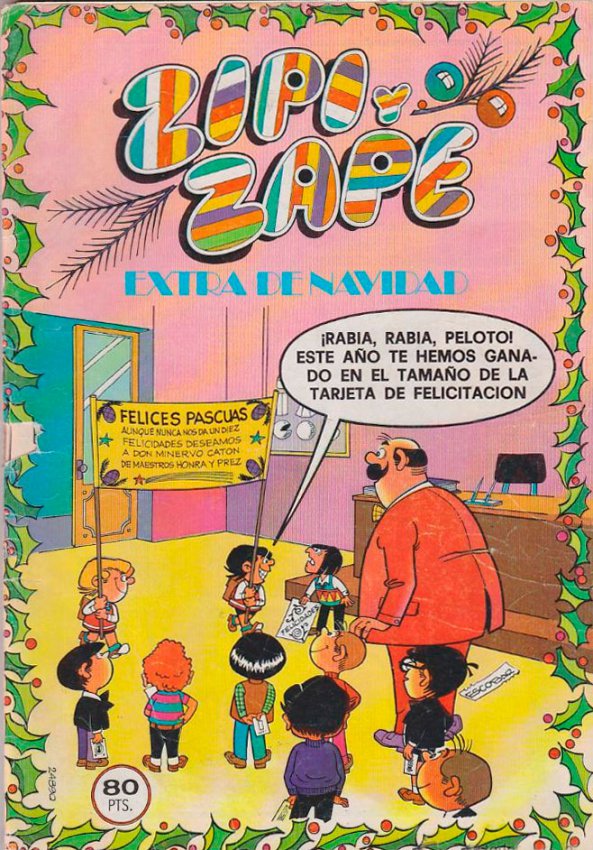 ZIPI Y ZAPE (1972, BRUGUERA) EXTRA 25 - Ficha de número en Tebeosfera