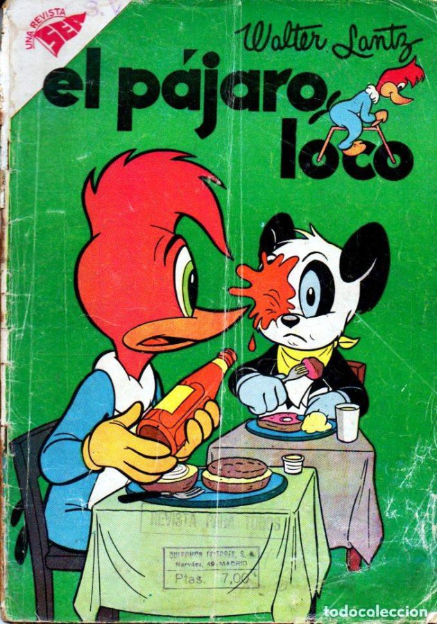 el pajaro loco # 324 novaro 1969 walter lantz g - Comprar Outros livros de  banda desenhada espanhóis Novaro no todocoleccion