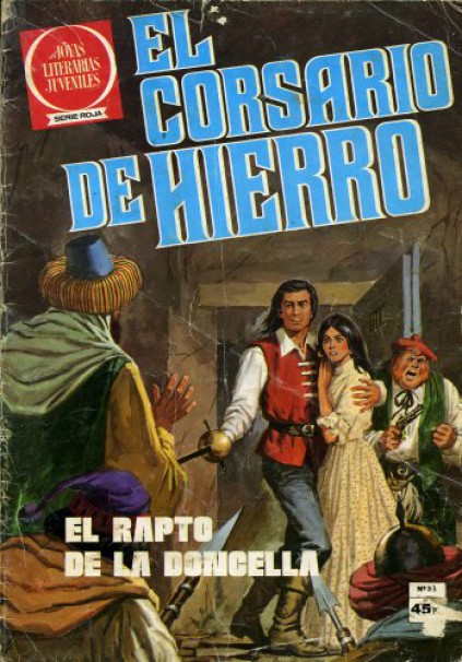 Español Asumir Favor CORSARIO DE HIERRO, EL (1977, BRUGUERA) 53 - Ficha de número en Tebeosfera