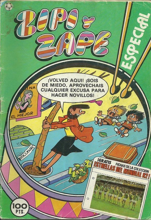 ZIPI Y ZAPE (1978, BRUGUERA) -ESPECIAL- 98 - Ficha de número en Tebeosfera