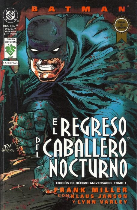 BATMAN (1997, VID) -EL REGRESO DEL CABALLERO NOCTURNO- 1 - Ficha de número  en Tebeosfera