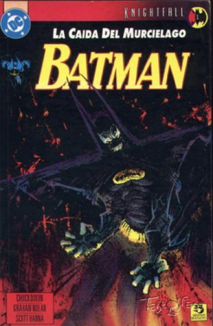 BATMAN (1993, ZINCO) -LA CAIDA DEL MURCIELAGO- 1 - Ficha de número en  Tebeosfera