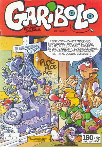 GARIBOLO (1986, CGE) 2 Ficha de número en Tebeosfera