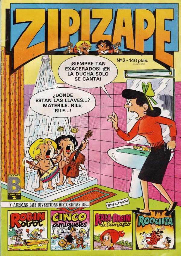 ZIPI Y ZAPE (1987, B) 2 - Ficha de número en Tebeosfera ZIPI Y ZAPE (1987, B) 2 - Ficha de número en Tebeosfera