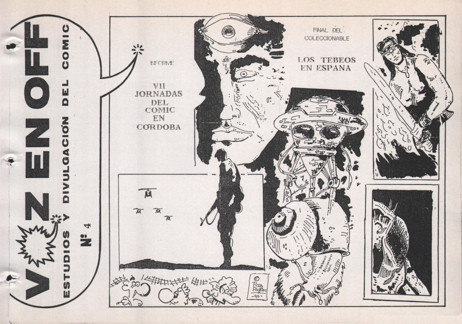 VOZ EN OFF (1990, VOZ EN OFF) 4 Ficha de número en Tebeosfera