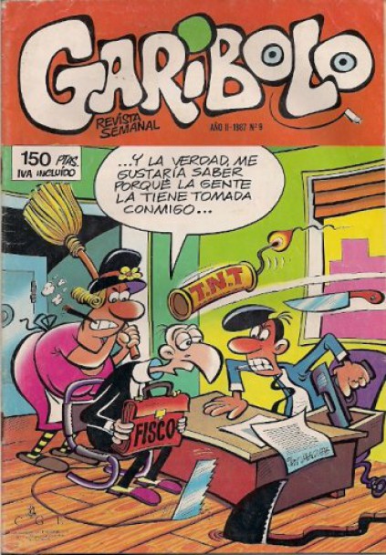 GARIBOLO (1986, CGE) 9 Ficha de número en Tebeosfera