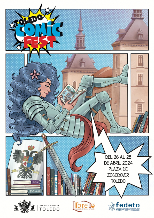 Toledo Comic Fest 2025 Ficha de promoción en Tebeosfera